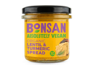 Bonsan Organic Lentil Turmeric Spread