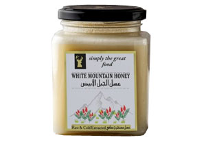 Simply the Great Food, Raw White Mountain Honey