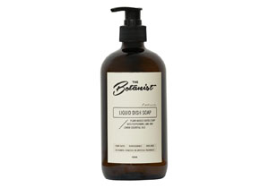 The Botanist, Plant Based Liquid Dish Wash  (dark refillable glass bottle)