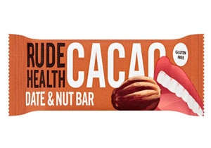 Rude Health, Cacao, Date & Nut Bar (gluten free)