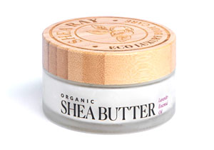 Shea Ray, Organic Shea Butter with Lavender Essential Oil